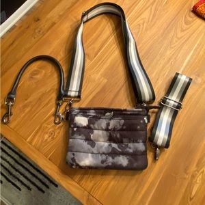 Think Royln black, gray and white Bum Bag